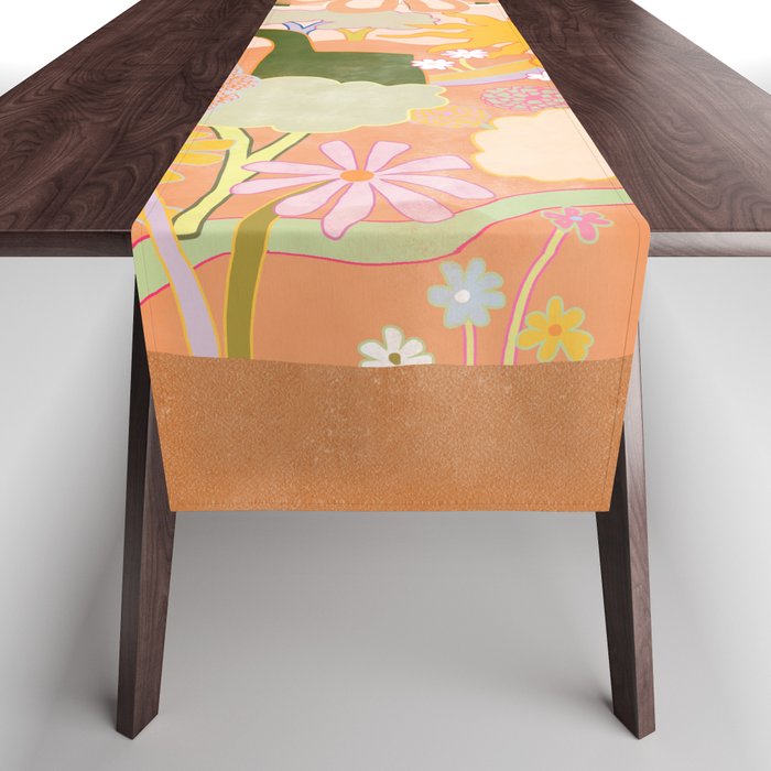 Flower Vase Table Runner Gallery Image 1