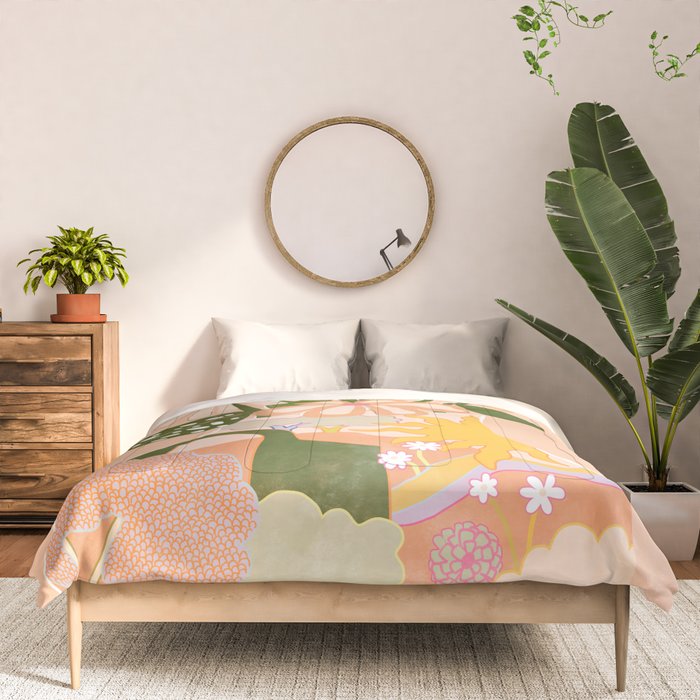 Flower Vase Comforter Gallery Image 3