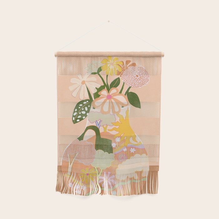 Flower Vase Wall Hanging Gallery Image 1