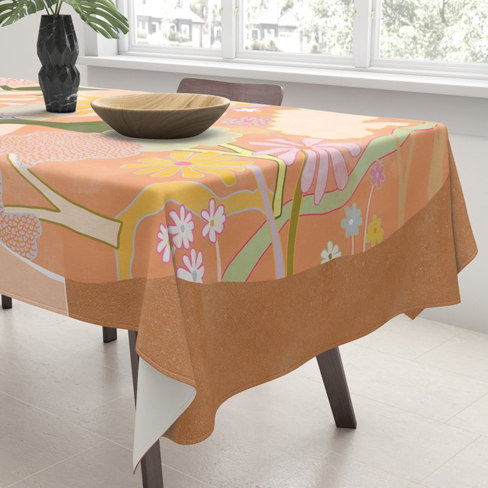 Flower Vase Tablecloth Gallery Image 3