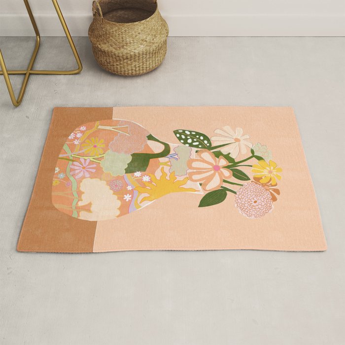 Flower Vase Rug Gallery Image 1