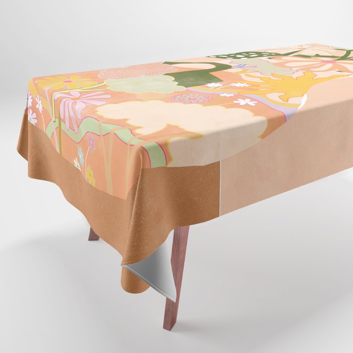 Flower Vase Tablecloth Gallery Image 1