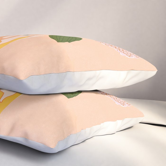Flower Vase Pillow Sham Gallery Image 3