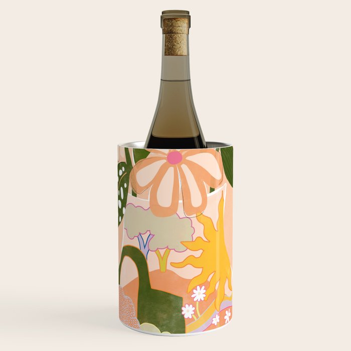 Flower Vase Wine Chiller Gallery Image 1