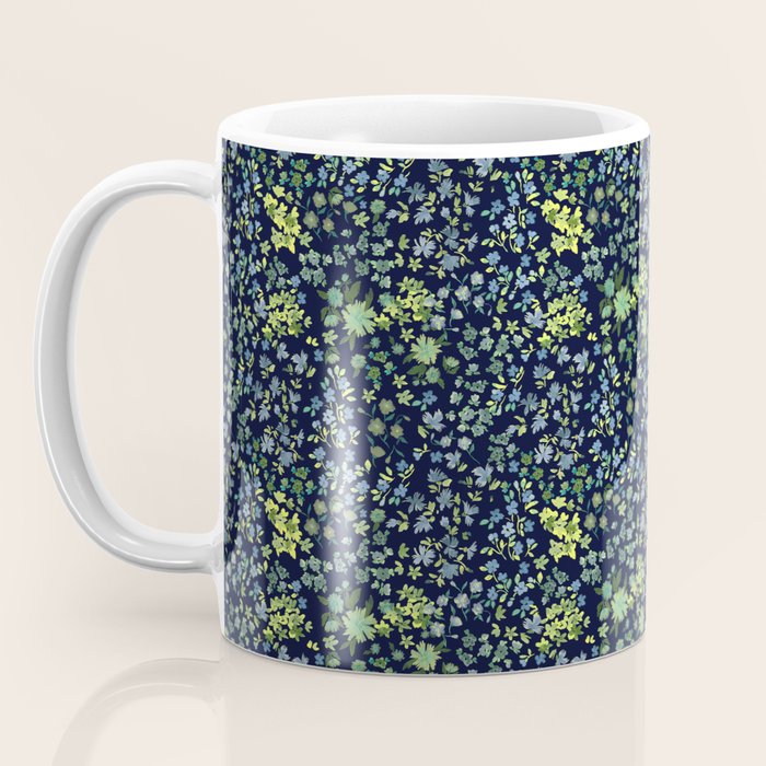 Botanical Night Bloom Coffee Mug Gallery Image 3