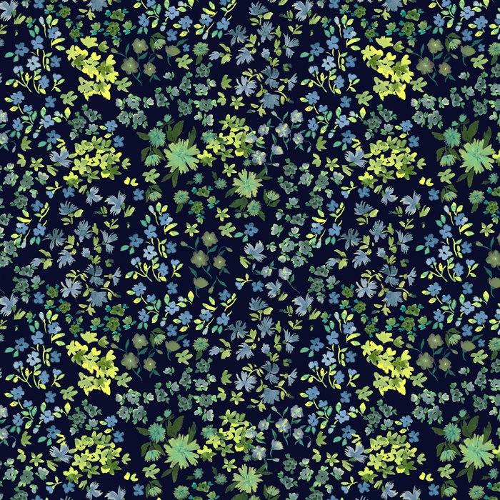 Botanical Night Bloom Coffee Mug Gallery Image 2