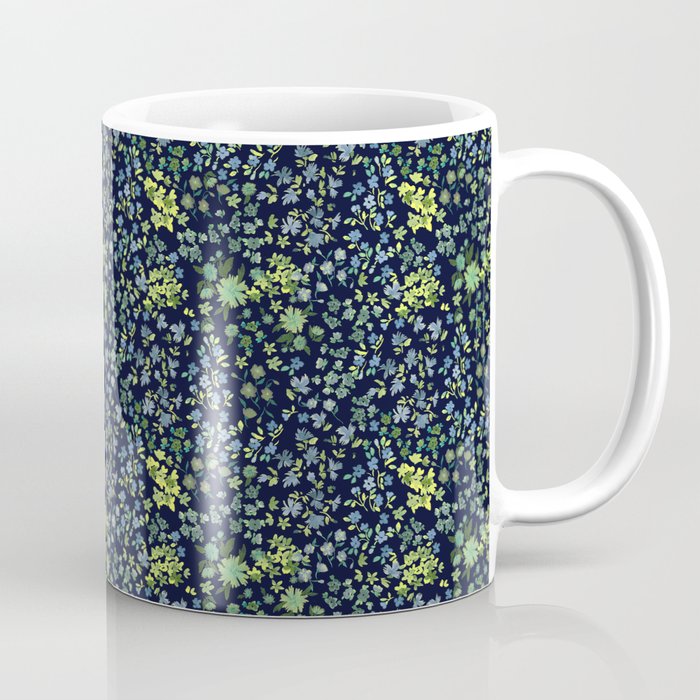 Botanical Night Bloom Coffee Mug Gallery Image 1