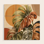 Colorful Branching Out 30 Wood Wall Art Gallery Image 1