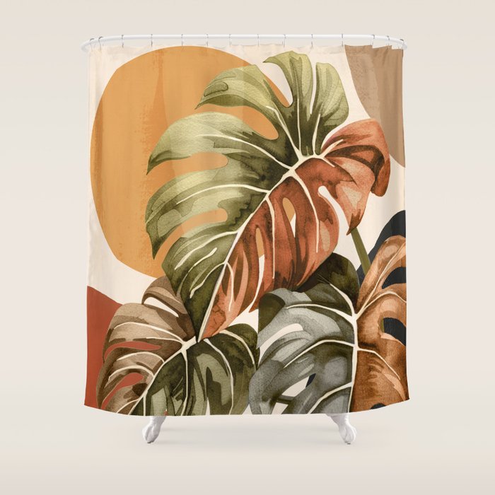 Colorful Branching Out 30 Shower Curtain Gallery Image 1