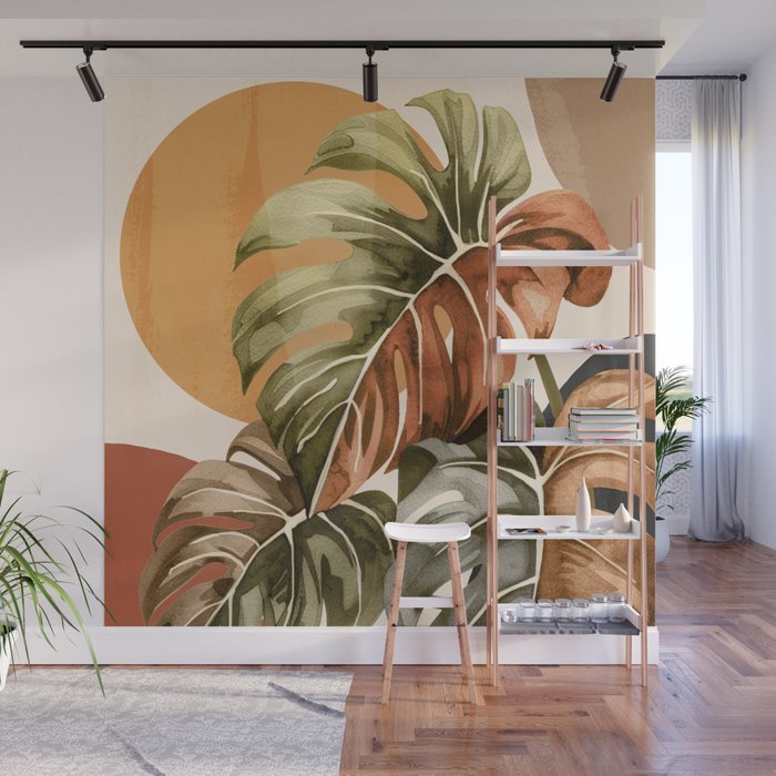 Colorful Branching Out 30 Wall Mural Gallery Image 1