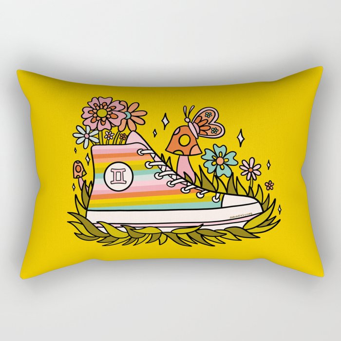 Gemini Sneaker Rectangular Pillow Gallery Image 2