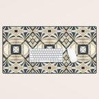 Mosaic marbled art deco II Desk Mat Gallery Image 1