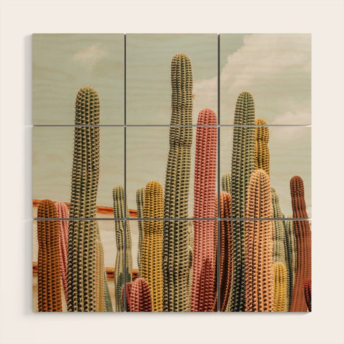Desert Tones Wood Wall Art Gallery Image 1
