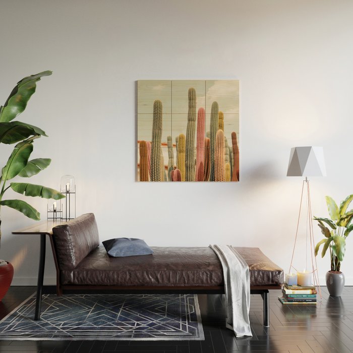 Desert tones Wood Wall Art Gallery Image 2