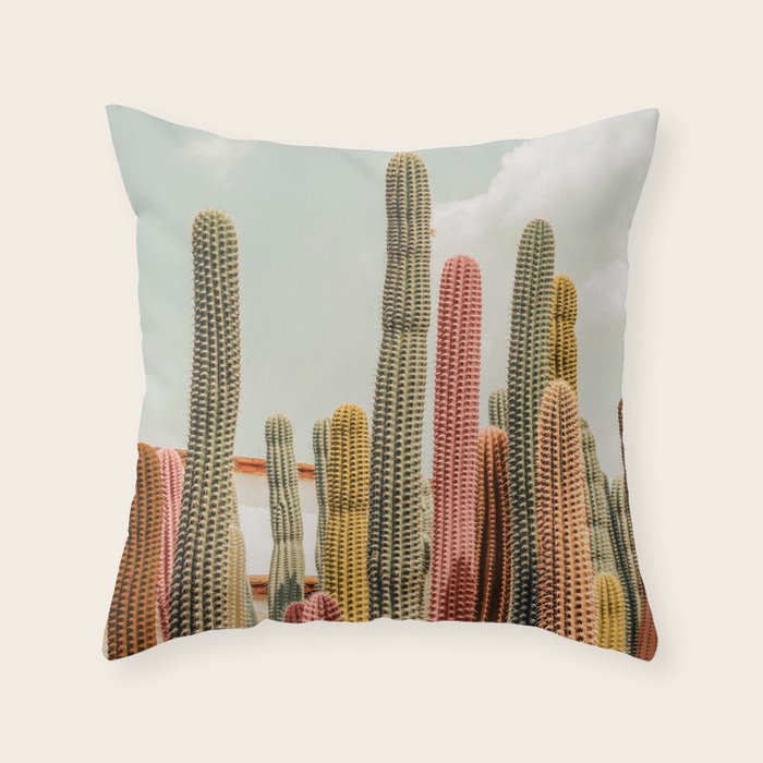 Desert tones Throw Pillow Gallery Image 1