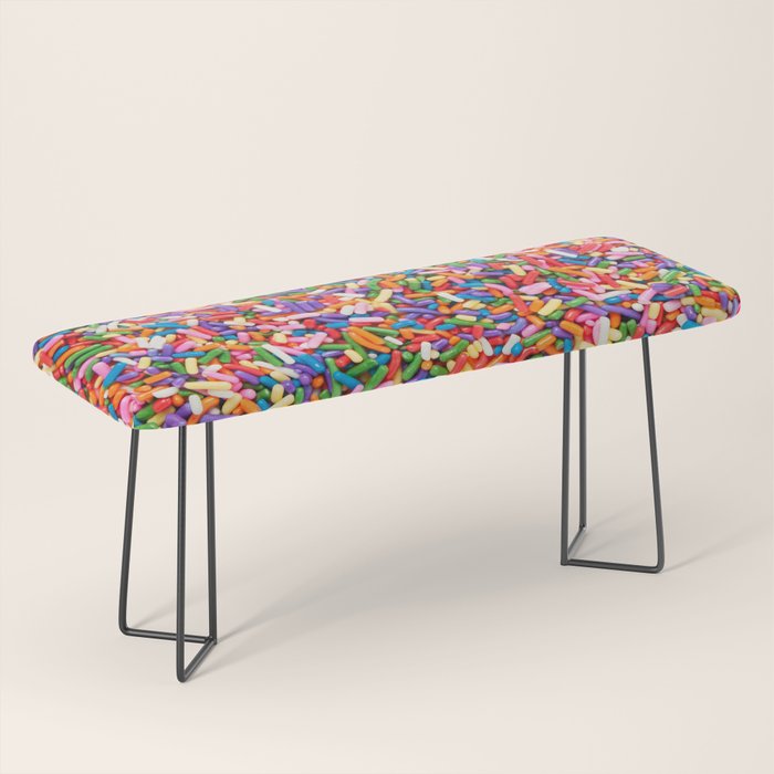 Colorful Rainbow Sprinkles | Sweet Candy Bench Gallery Image 1