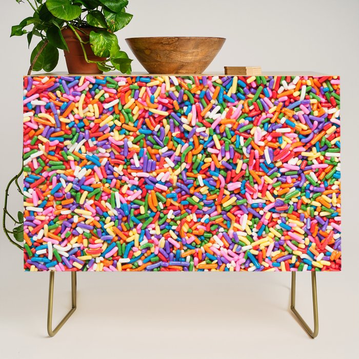 Colorful Rainbow Sprinkles | Sweet Candy Credenza Gallery Image 1