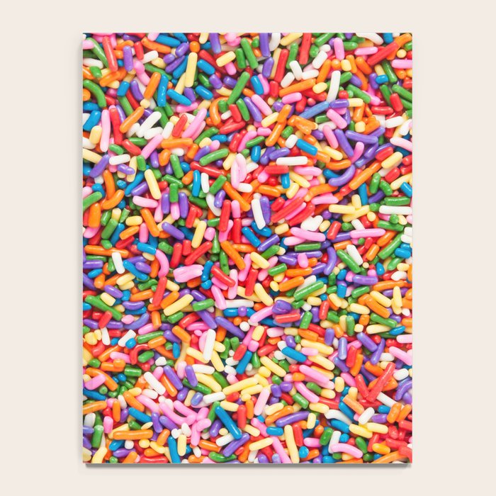 Colorful Rainbow Sprinkles | Sweet Candy Notebook Gallery Image 4