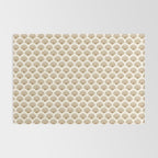 Art Deco Pattern 1 - Gold Rug Gallery Image 2