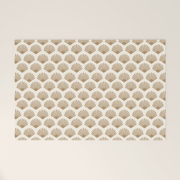 Art Deco Pattern 1 - Gold Welcome Mat Gallery Image 1