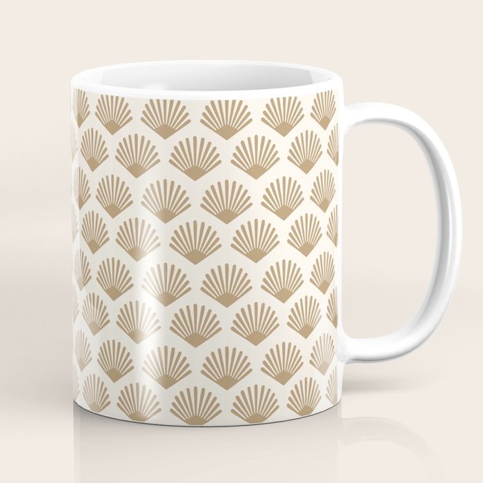 Art Deco Pattern 1 - Gold Coffee Mug Gallery Image 1
