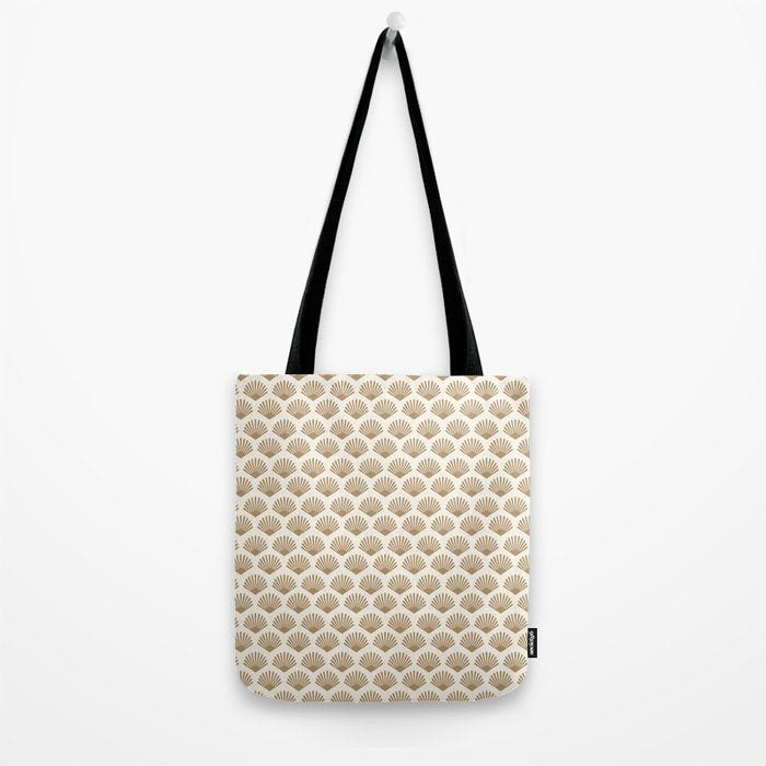 Art Deco Pattern 1 - Gold Tote Bag Gallery Image 2