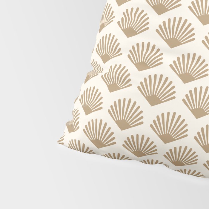 Art Deco Pattern 1 - Gold Pillow Sham Gallery Image 4