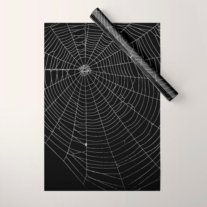 Spiders Web Wrapping Paper