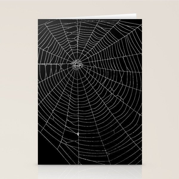 Spiders Web Stationery Card Gallery Image 2