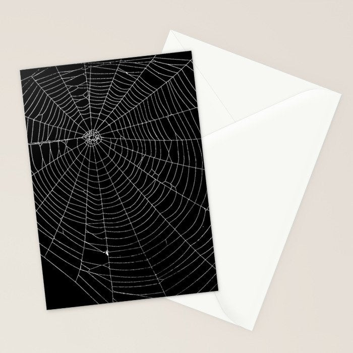 Spiders Web Stationery Card Gallery Image 2