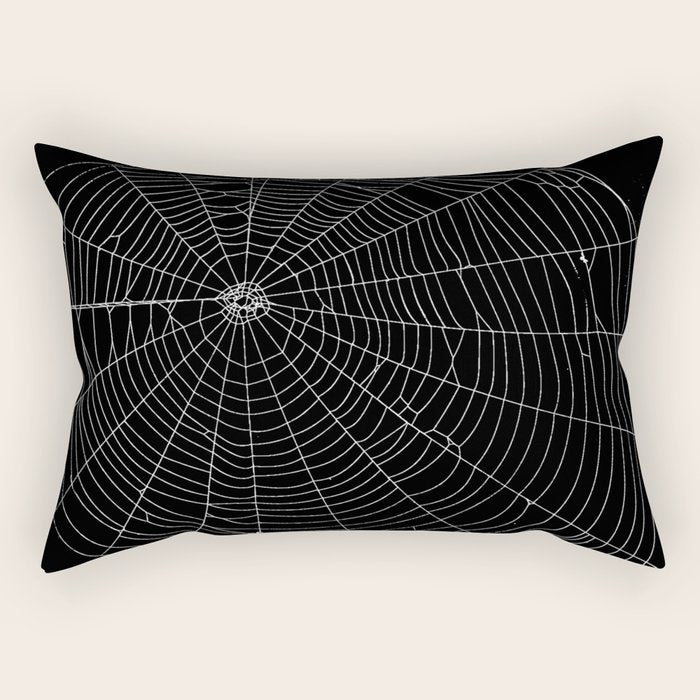 Spiders Web Rectangular Pillow Gallery Image 2