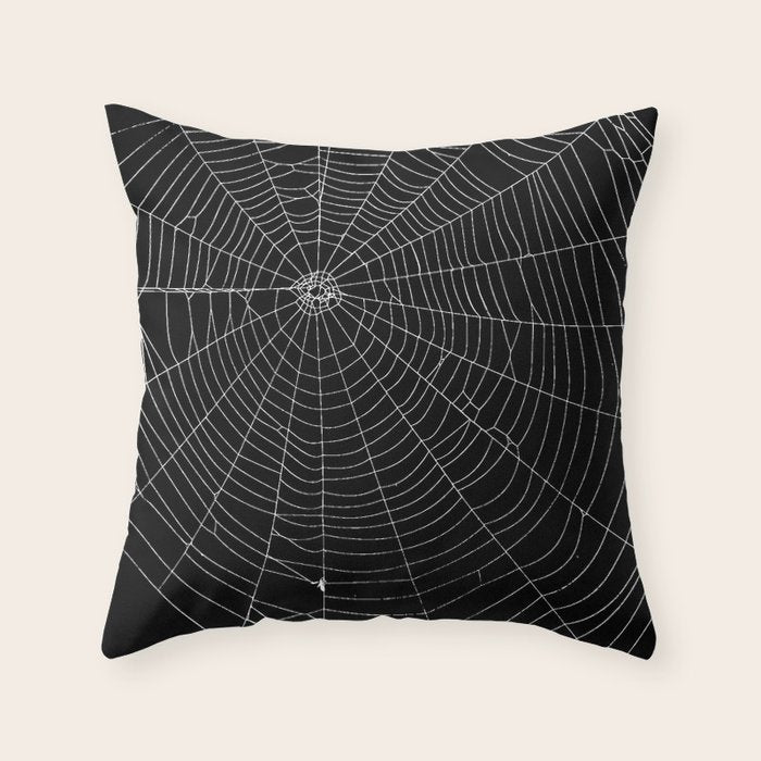 Spiders Web Throw Pillow Gallery Image 6
