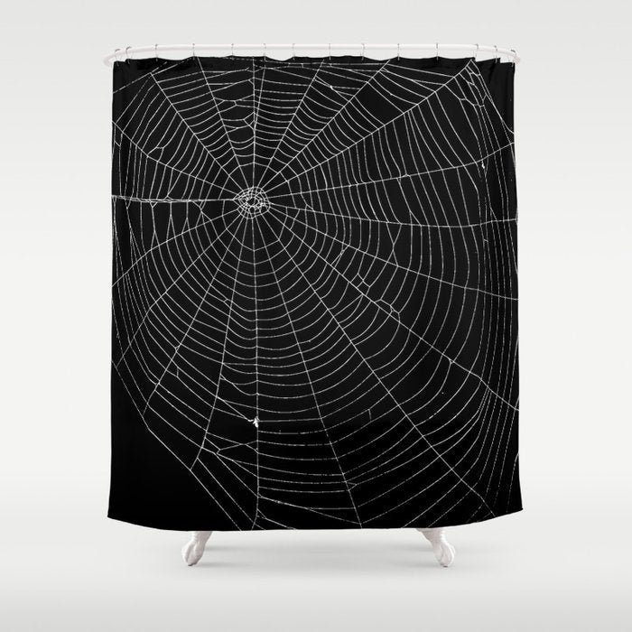 Spiders Web Shower Curtain Gallery Image 1