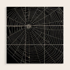 Spiders Web Wood Wall Art Gallery Image 1