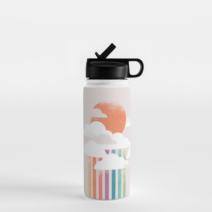 Colorful rain Water Bottle Gallery Image 1