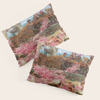 Lawrence Alma-Tadema's The Roses of Heliogabalus,  Roman Elagabalus with rose petals painting Pillow Sham Gallery Image 3