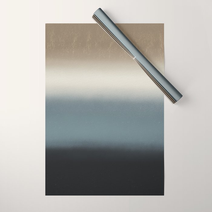 Serene horizon Wrapping Paper Gallery Image 1
