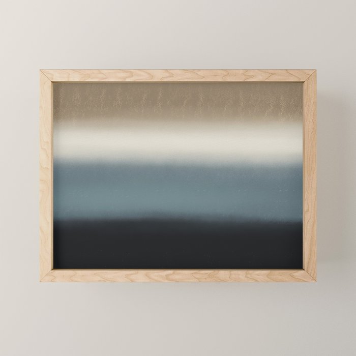 Serene horizon Mini Art Print Gallery Image 1