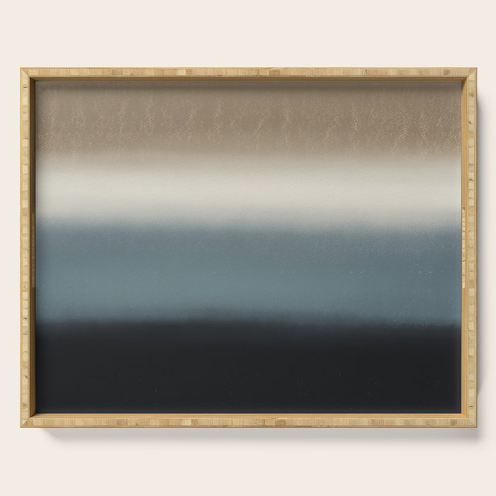 Serene horizon Serving Tray Gallery Image 1