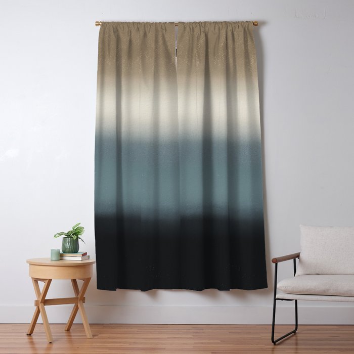 Serene horizon Window Curtain Gallery Image 1