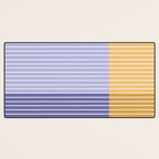 Color Block Line Abstract XXI Desk Mat Gallery Image 3