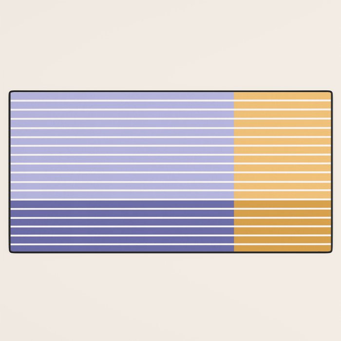 Color Block Line Abstract XXI Desk Mat Gallery Image 3
