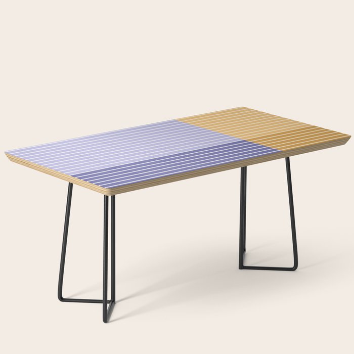 Color Block Line Abstract XXI Coffee Table Gallery Image 1