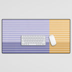 Color Block Line Abstract XXI Desk Mat Gallery Image 1