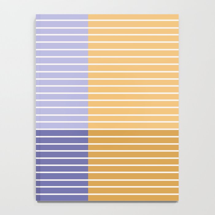 Color Block Line Abstract XXI Notebook Gallery Image 4