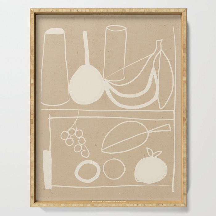 Minimalist Still Life 18 Serving Tray Gallery Image 1