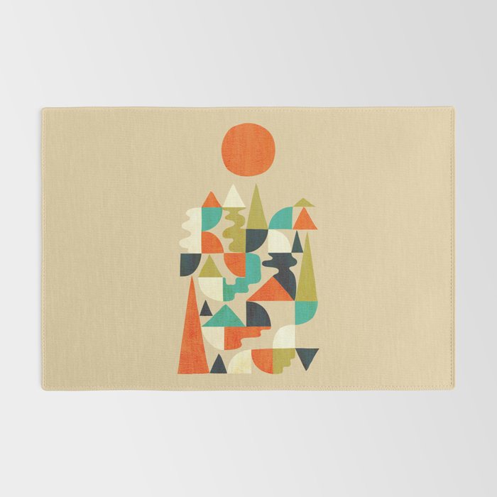 Mountains Hills and Rivers Rug Gallery Image 2