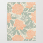 Modern floral blooms P3 Poster Gallery Image 4