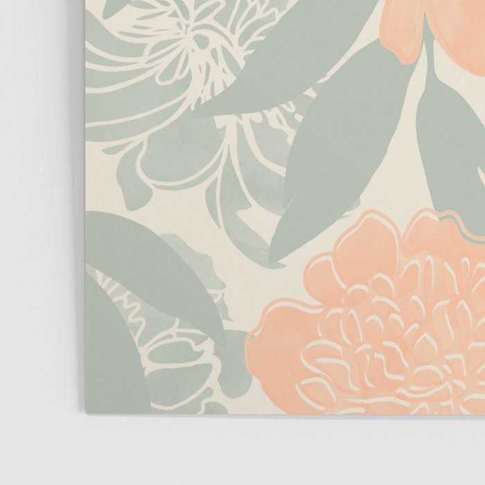 Modern floral blooms P3 Poster Gallery Image 3
