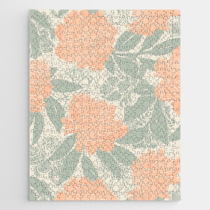 Modern floral blooms P3 Jigsaw Puzzle Gallery Image 1